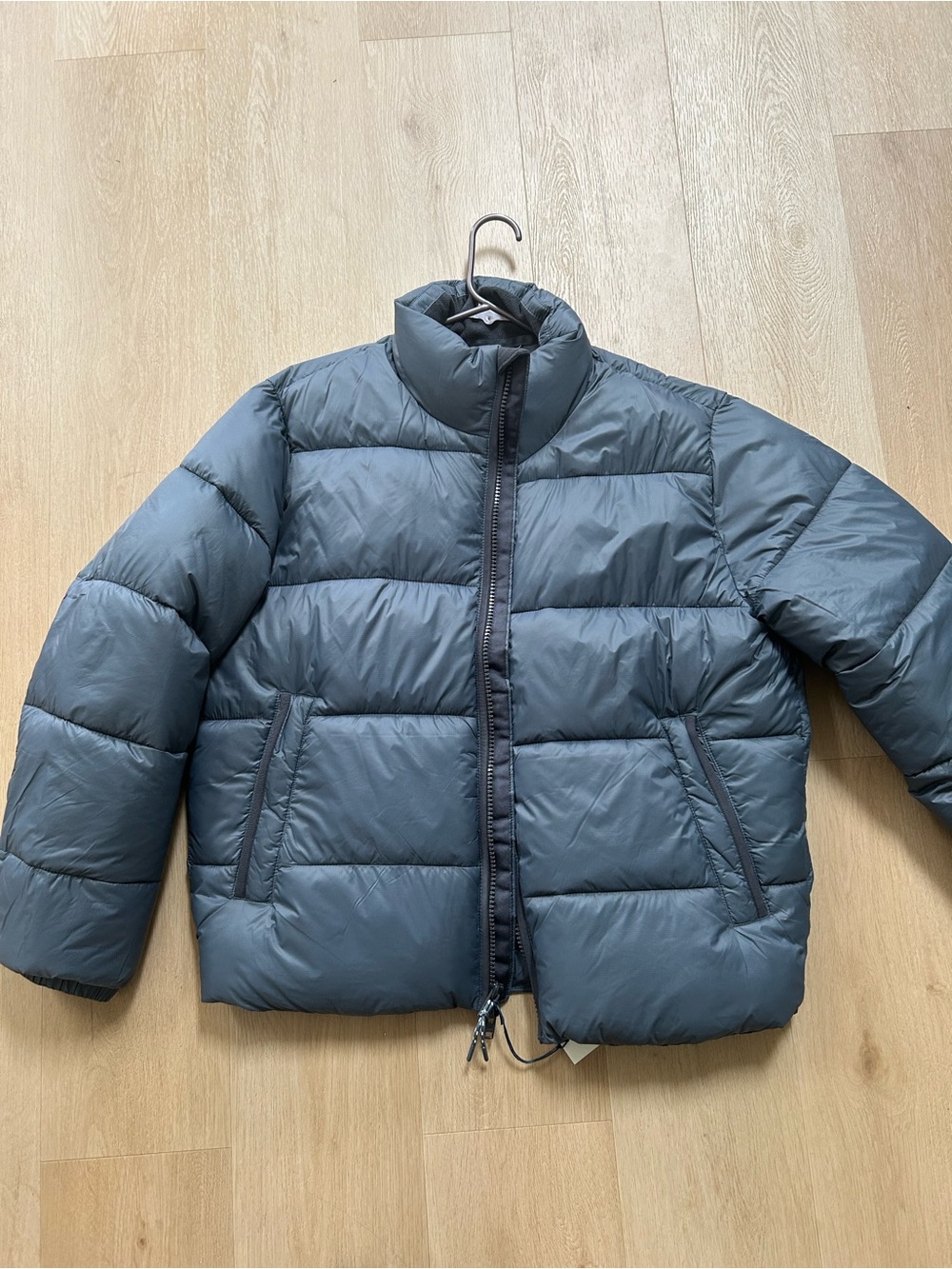 Abercrombie & Fitch Kids Slate Blue Puffer Jacket